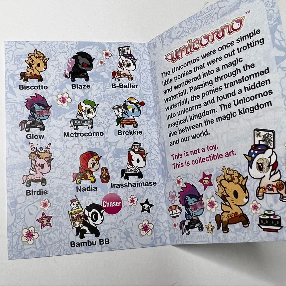 Tokidoki METROCORNO Subway Unicorno Series 12 NEW in box - Picture 9 of 9